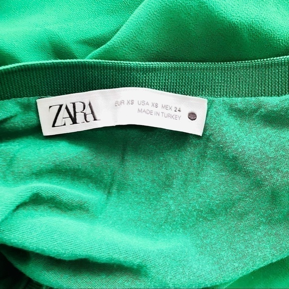 Zara oversized ruffle top size xs - Picture 4 of 4